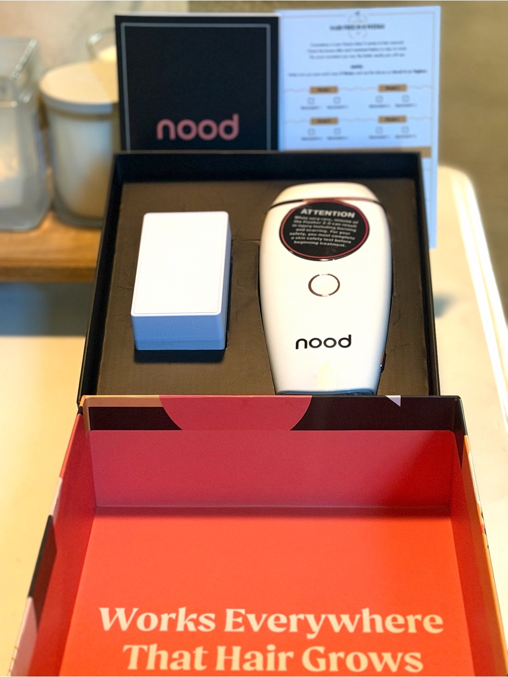 Nood The Flasher 2.0 IPL Laser Hair Removal Device – Open Box Never Used